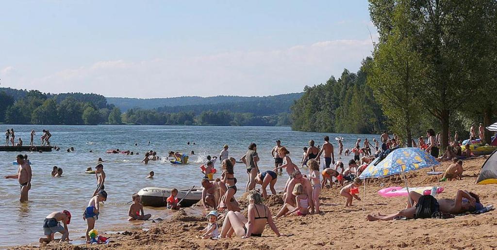 Ferienwohnung Bickel - Am Grossen Brombachsee Spalt Exteriér fotografie